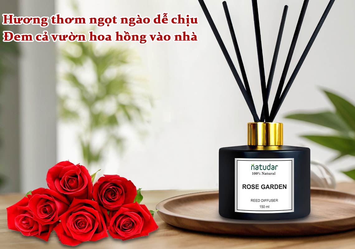 reed diffuser rose