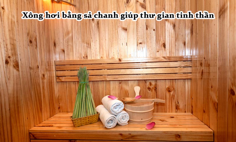 sả chanh dùng để xông hơi